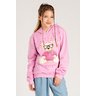 Blusa Moletom Juvenil Menina c/ Capuz Lovely