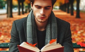 jovem lendo