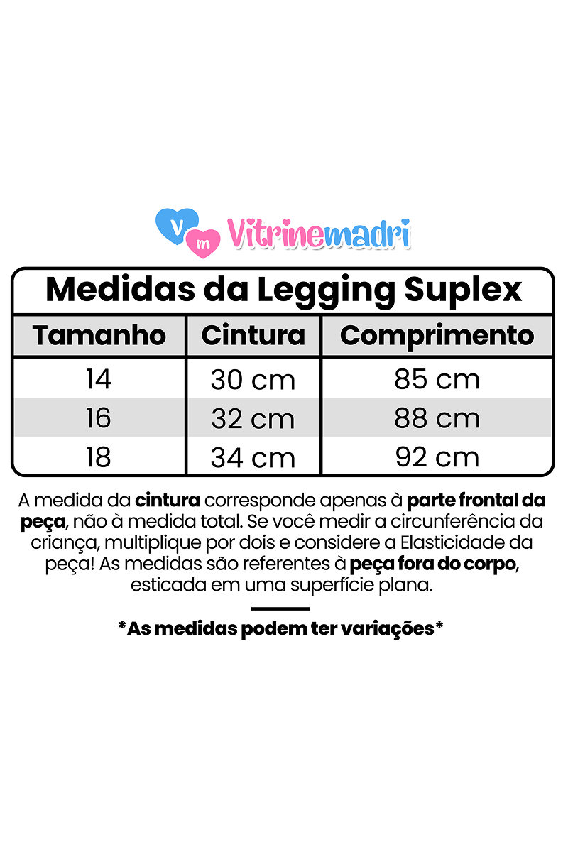 legging suplex juvenil foto