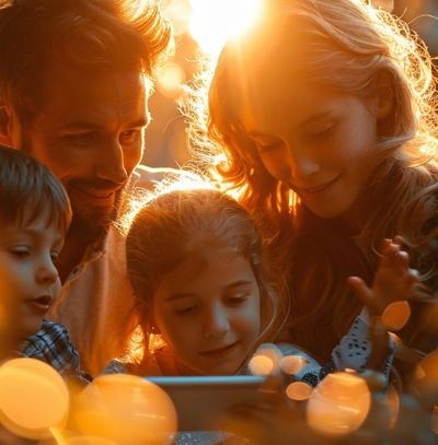 familia momento especial