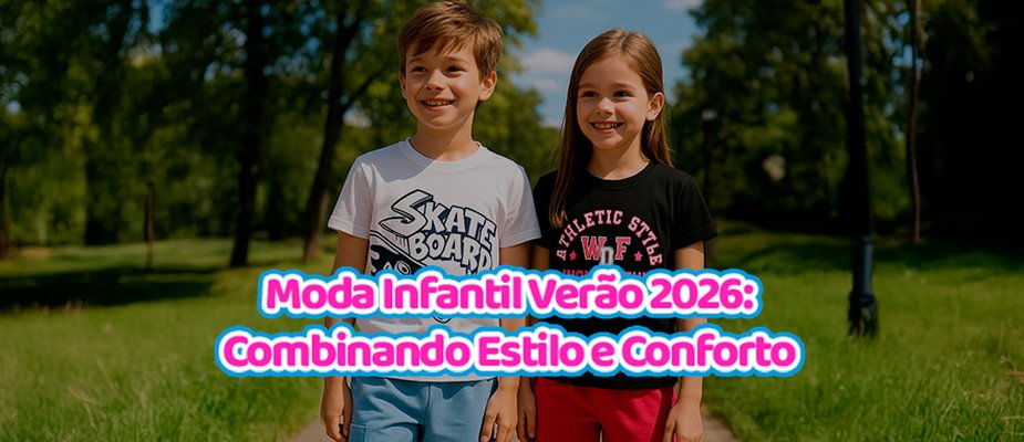 Tendências de Moda Infantil Primavera-Verão 2026: O Que Está em Alta Tendências de Moda Infantil Primavera-Verão 2026: O Que Está em Alta