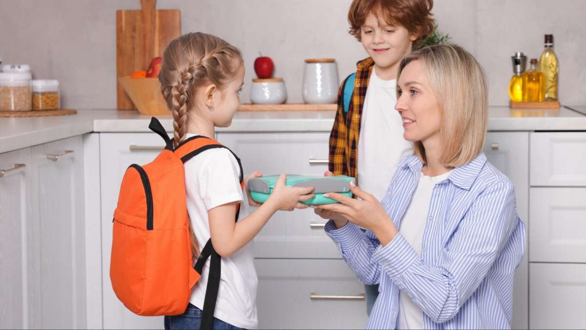 Lanche saud&aacute;vel para crian&ccedil;as