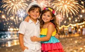 criancas ano novo