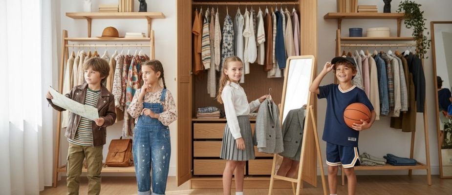 Moda Infantil e Personalidade: Como a Roupa Revela e Estimula a Autoexpressão dos Seus Filhos