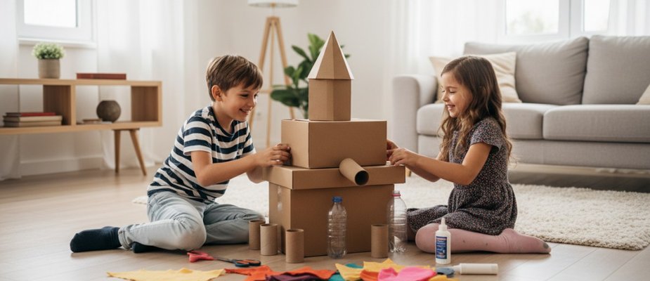 30 Brincadeiras Criativas com Coisas de Casa para Estimular a Imaginação Infantil
