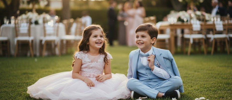 Roupa infantil para casamento: como vestir crianças com conforto e elegância