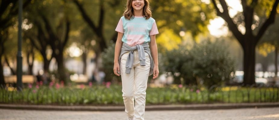 Moda Infantojuvenil Feminina: Looks Atuais para Meninas de 10 a 14 Anos