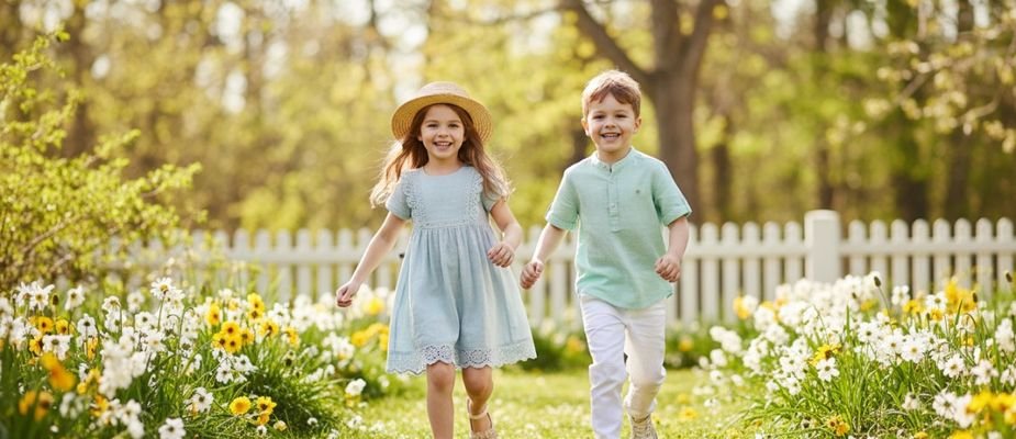 Looks Infantis para a Páscoa: Ideias para Almoço em Família, Culto e Momentos Especiais