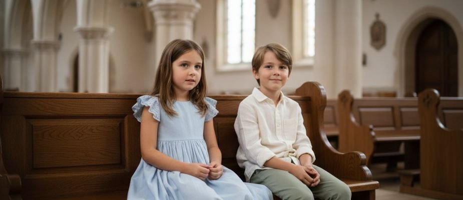 Roupa infantil para igreja ou culto: conforto e cuidado na escolha