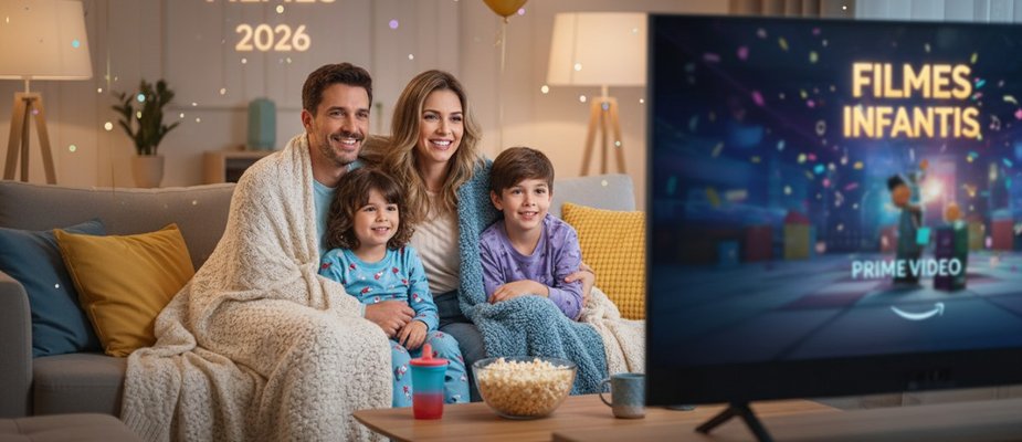 Filmes Infantis no Prime Video em 2026: 10 Ideias para Assistir com Crianças